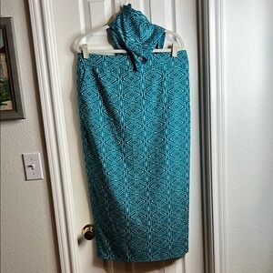 RipSkirt Hawaii with Matching Scarf